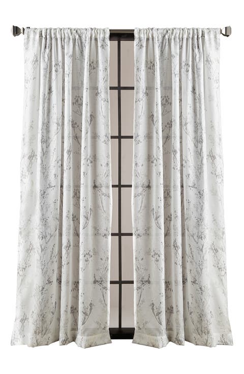 Atlanta Set of 2 Poletop Curtain Panels