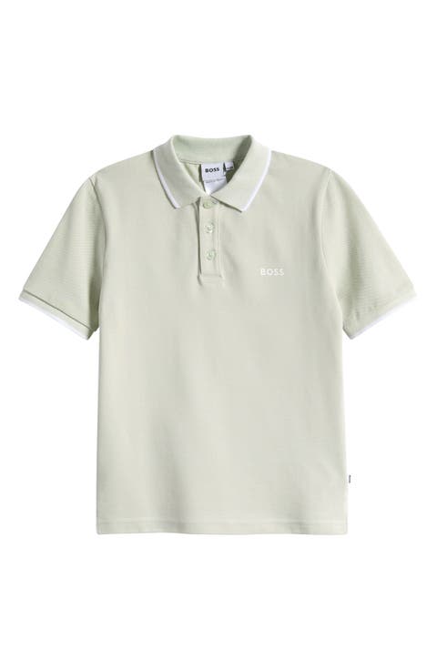 Kids' Tipped Cotton Piqué Polo (Big Kid)