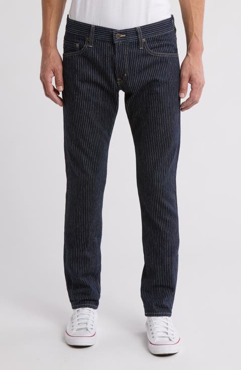 Tellis Pinstripe Skinny Jeans (Foreman)