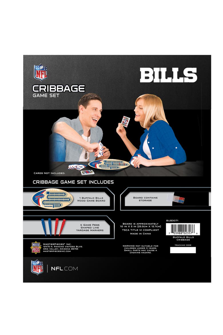 Buffalo Bills Cribbage, Alternate, color, Multicolor