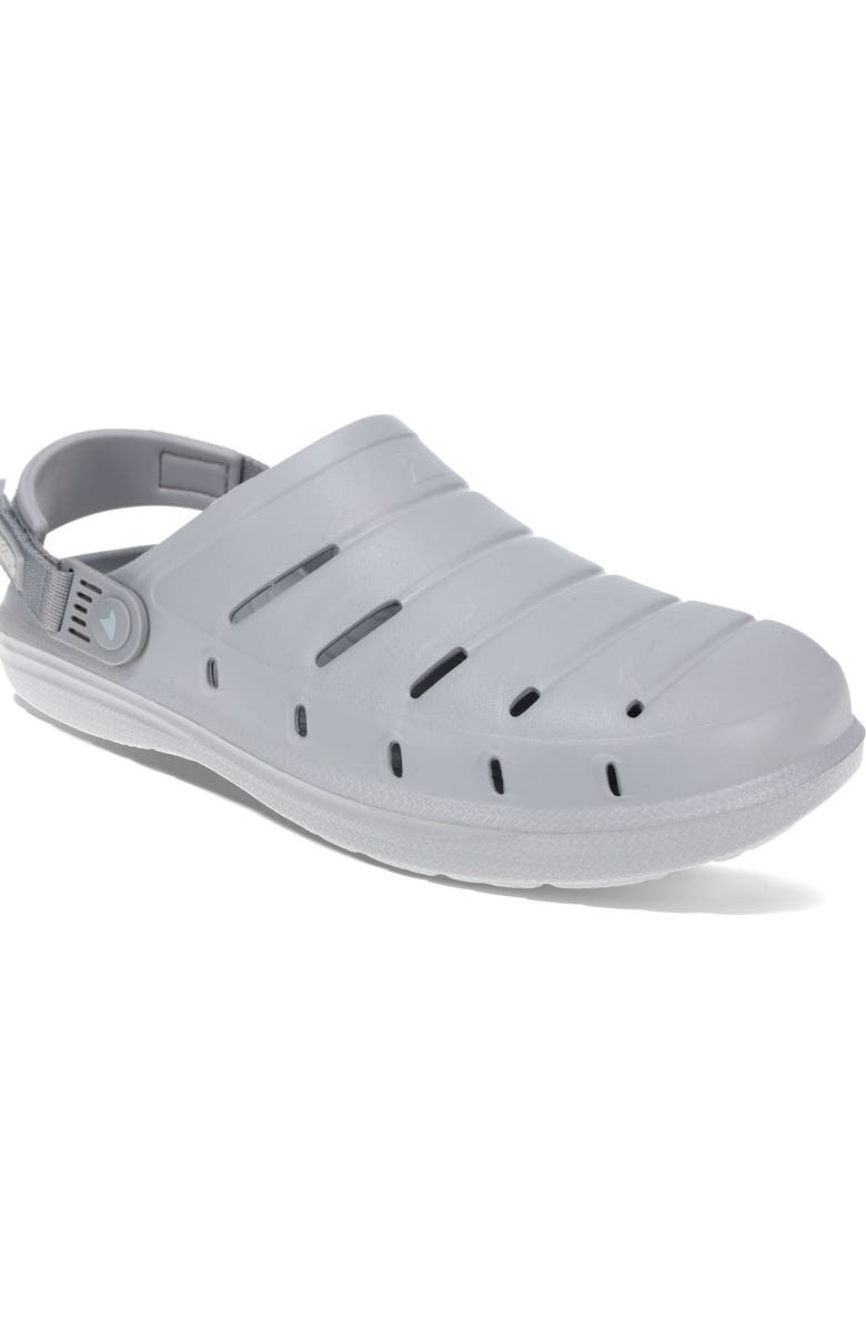 RUGGED SHARK Mens Cove Clogs, Alternate, color, Grey