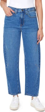 Kensie High Waist Barrel Jeans
