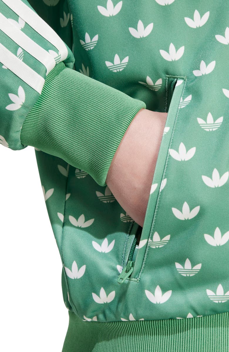 adidas Monogram Firebird Recycled Polyester Track Jacket, Alternate, color,