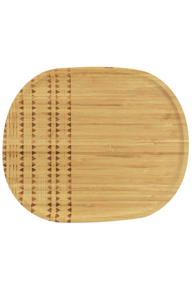 13.5 Inch Sadler Wooden Serving Tray, Alternate, color, Light Brown