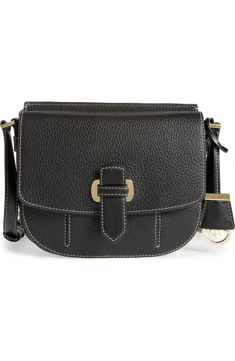 MICHAEL Michael Kors 'Medium Romey' Suede Messenger Bag, Main, color,