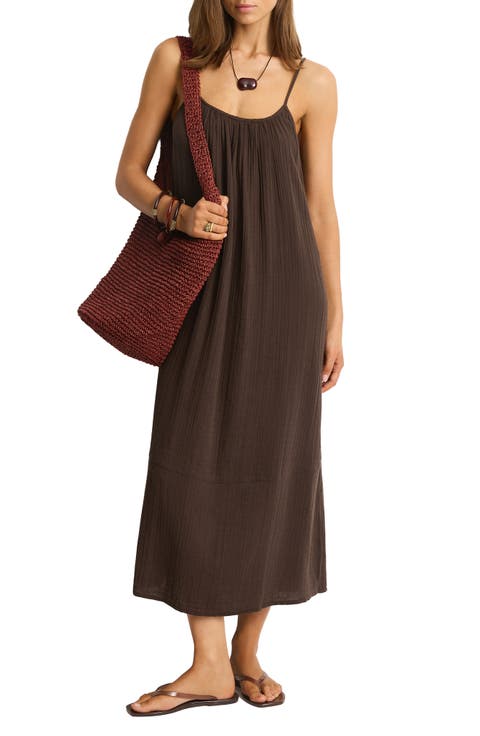 Sunset Tie Back Cover-Up Dress
