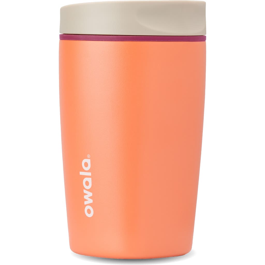 Owala Smoothsip® Slider 12-ounce Travel Tumbler In Orange