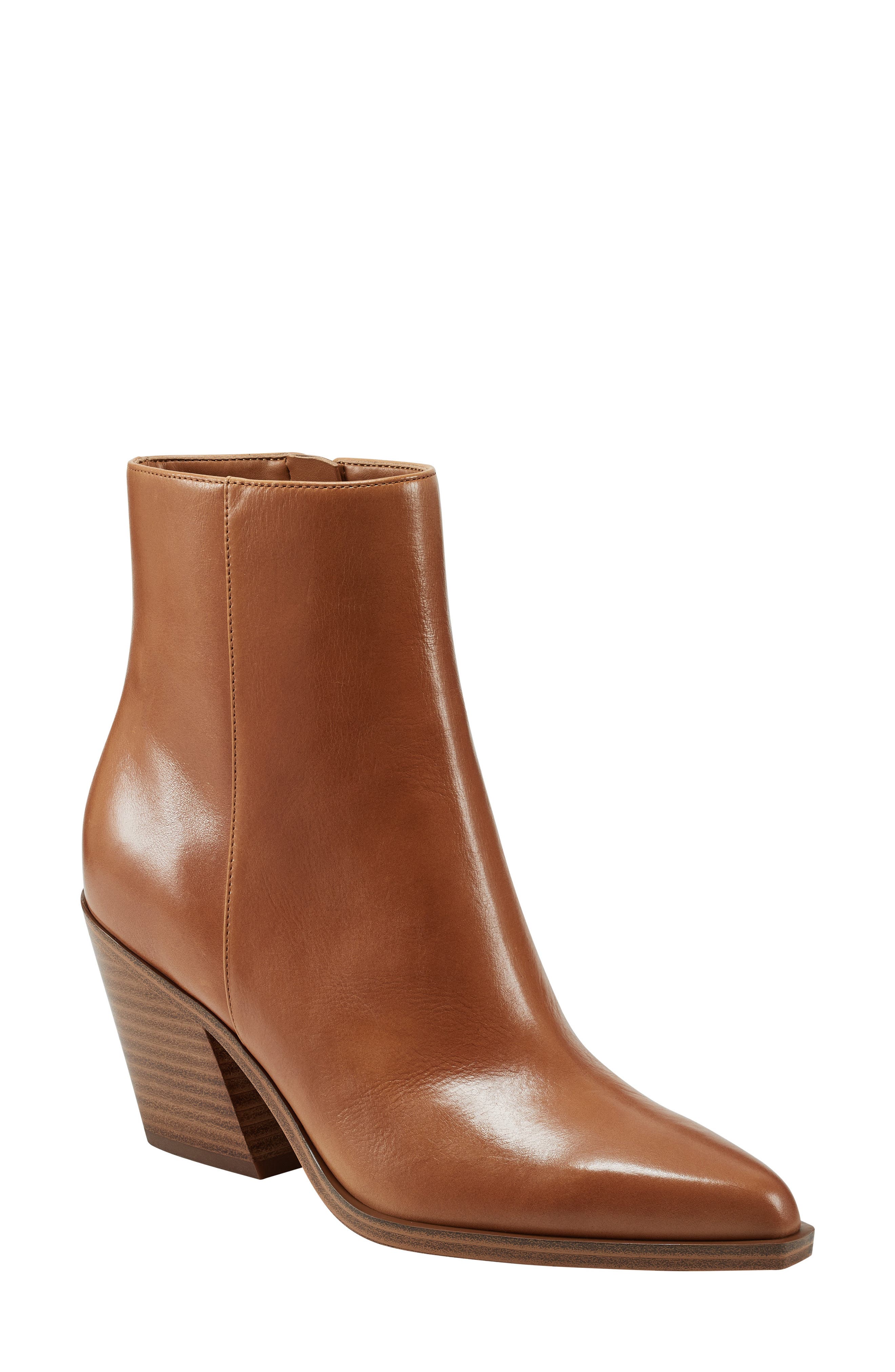 Fabina Pointed Toe Bootie, Main, color, MEDIUM NATURAL 101