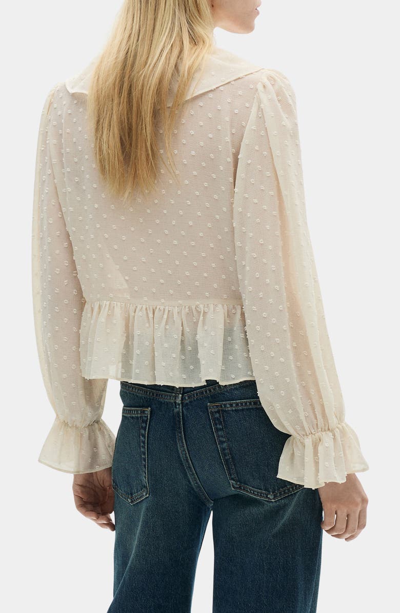 Ruffle Long Sleeve Top