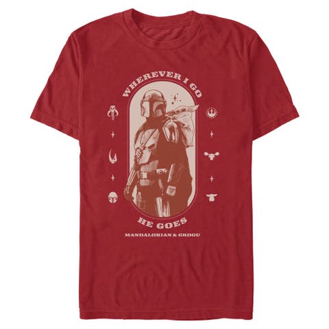 Men's Wherever I Go He Goes Logo T-Shirt