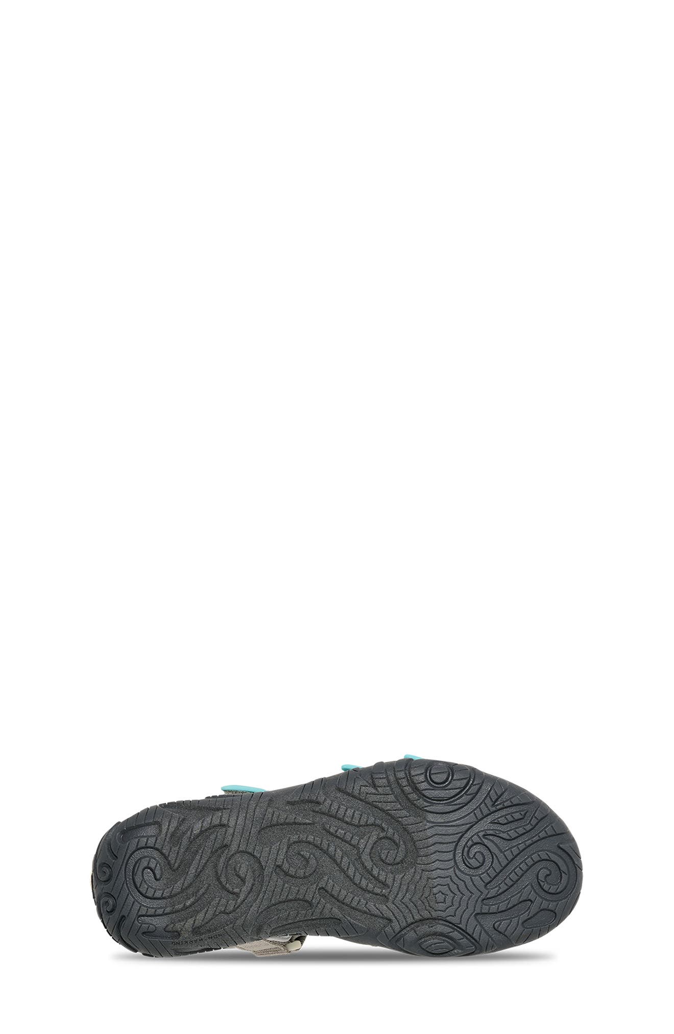 Teva Tirra Sport Sandal, Alternate, color, Drizzle/ Bright Teal