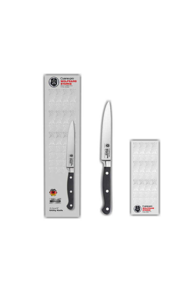 Cuisine::pro<sup>®</sup> WOLFGANG STARKE 5" Utility Knife, Alternate, color, Black