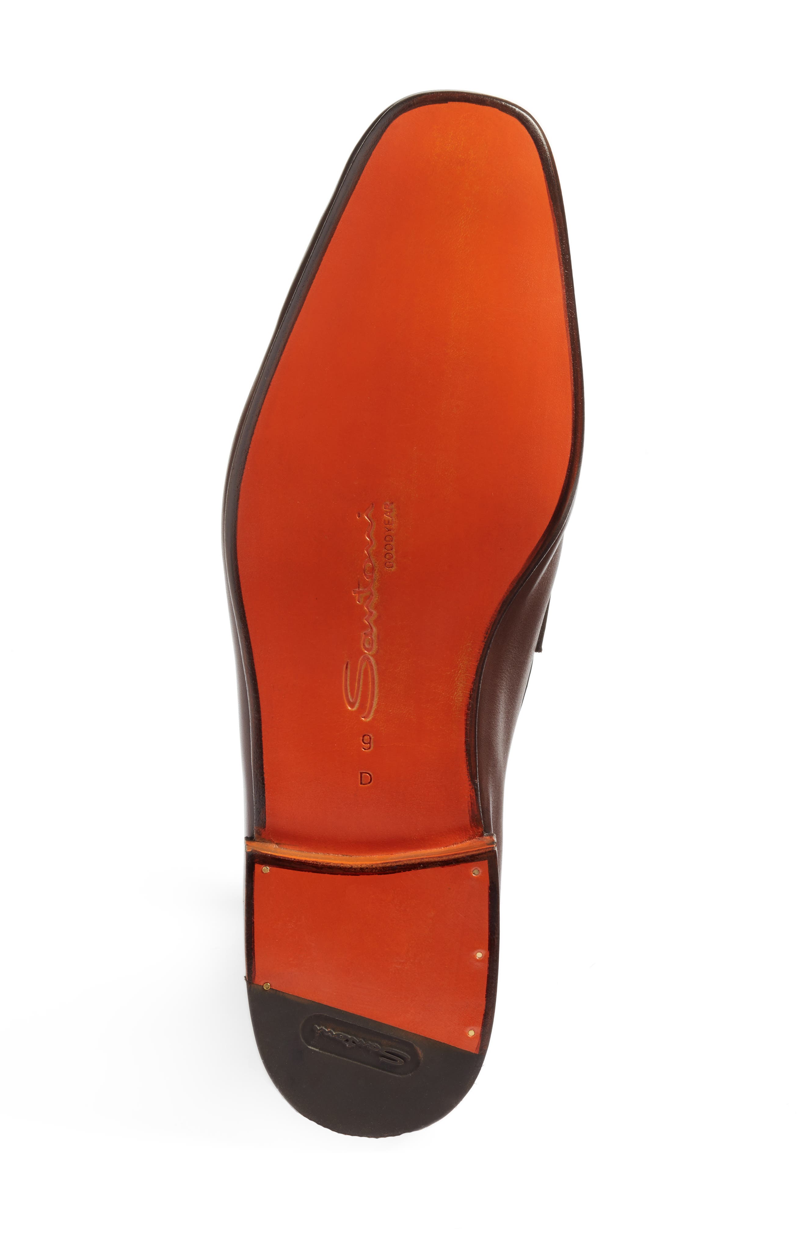 Fox Packable Penny Loafer, Alternate, color, DARK BROWN LEATHER
