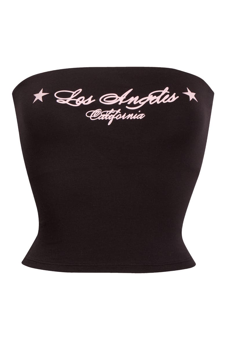 LAC Crop Tube Top, Alternate, color, BLACK