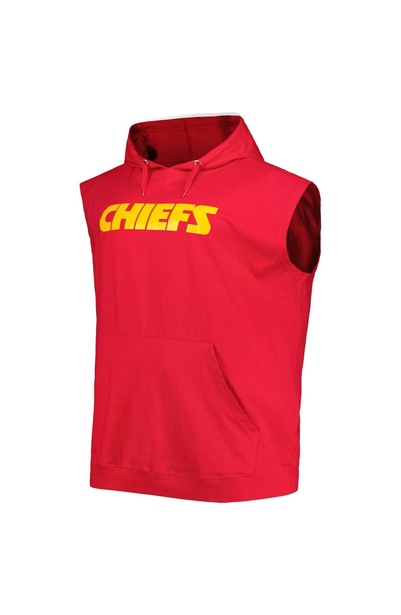 PROFILE Men's Profile Patrick Mahomes Red Kansas City Chiefs Big & Tall Muscle Pullover Hoodie, Alternate, color, 