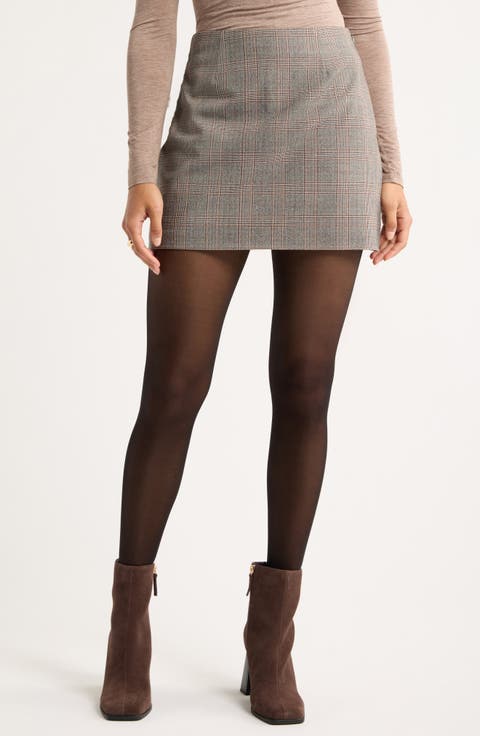 Heritage Plaid Miniskirt
