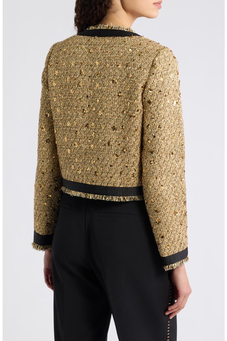 Hadley Sequin Jacket, Alternate, color, GOLD SEQUINS