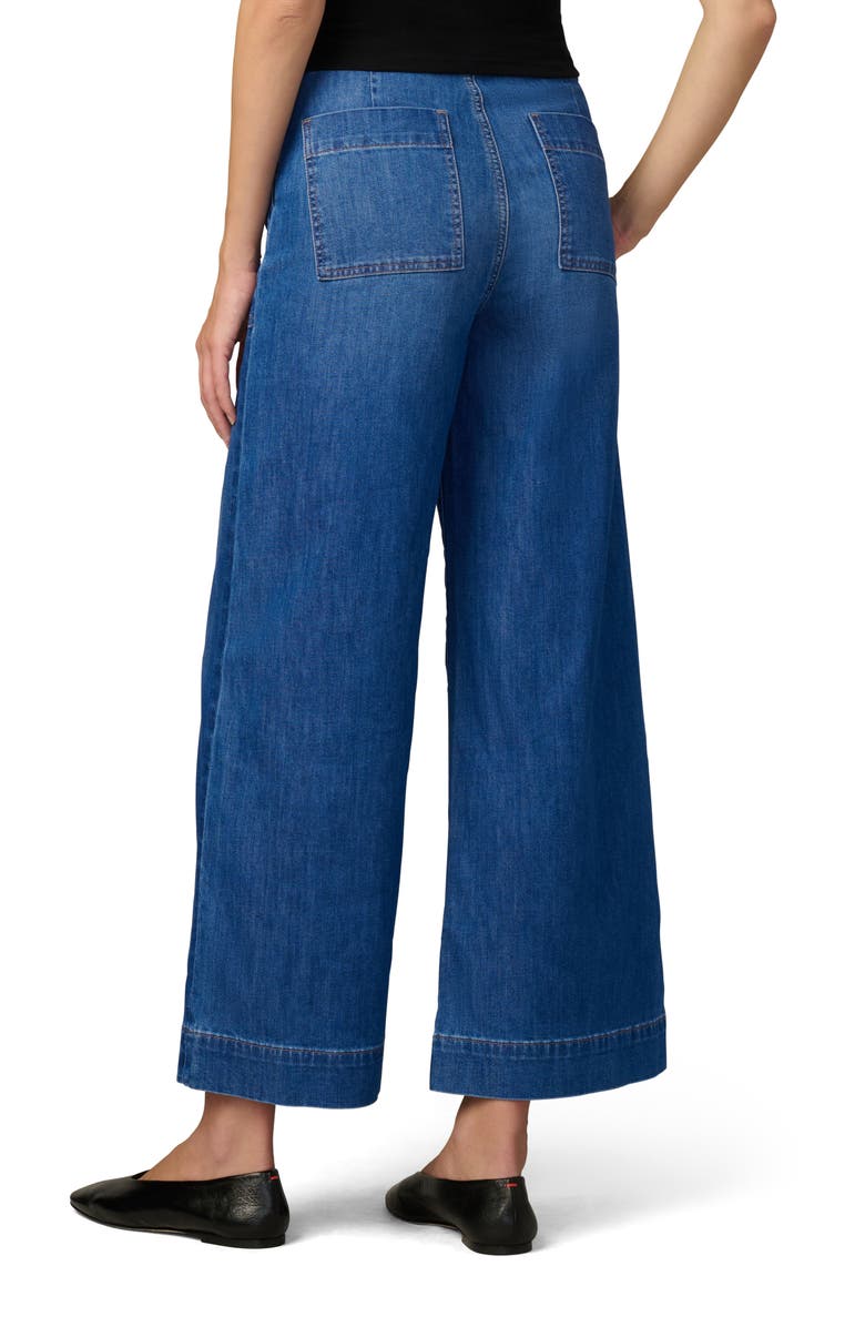 Joe's The Madeline Ankle Wide Leg Drawstring Jeans, Alternate, color, Courage