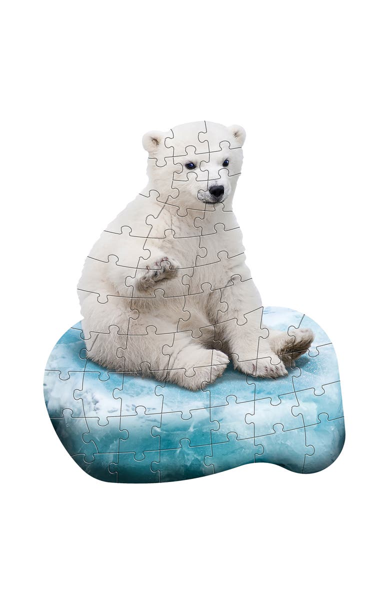 Madd Capp I Am Lil Polar Bear 48 piece Puzzle, Alternate, color, Multicolored