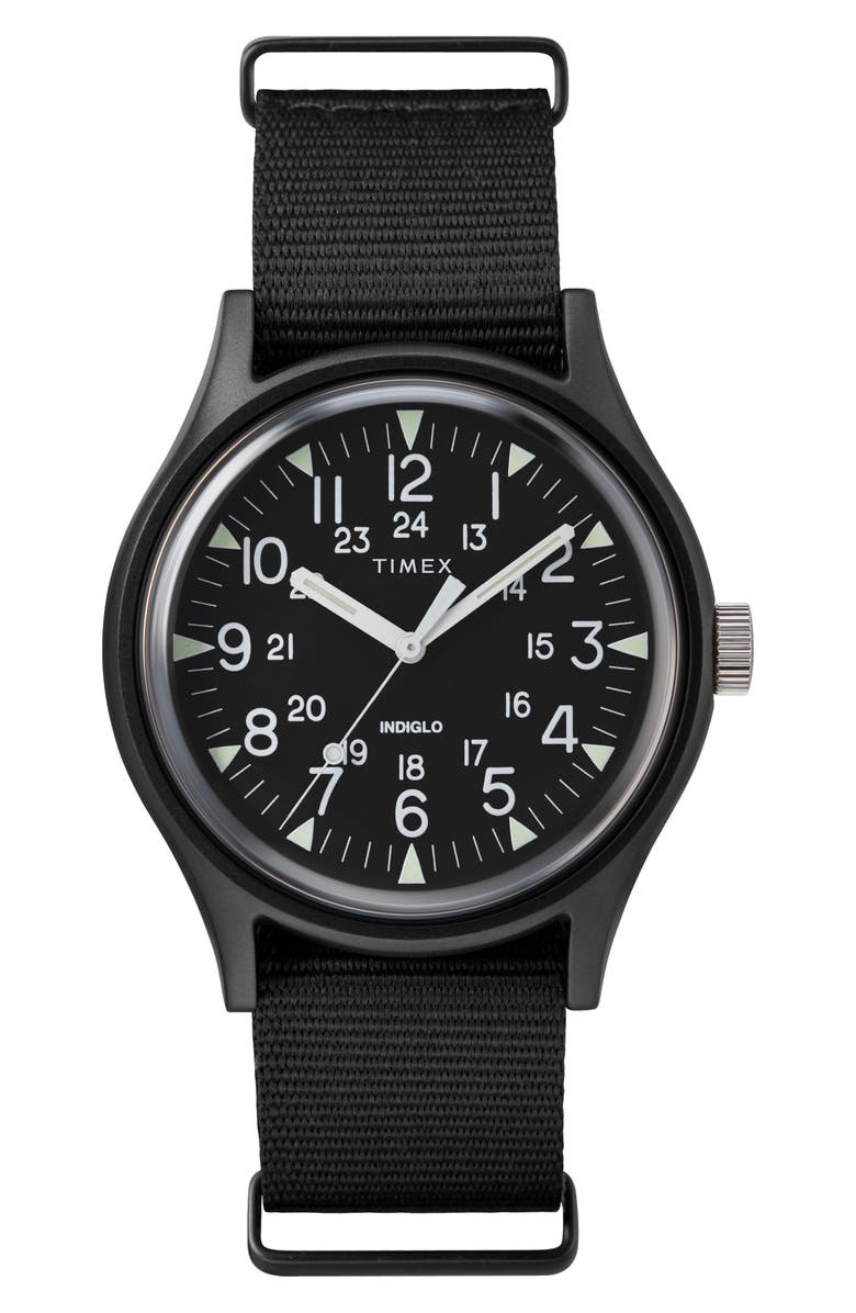 Timex<sup>®</sup> Timex MK1 Nylon Strap Watch, 40mm, Main, color,