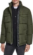 KARL LAGERFELD PARIS Quilted Puffer Jacket