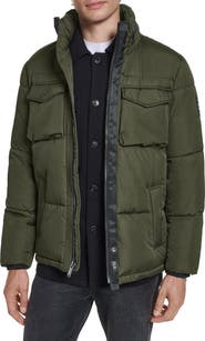 KARL LAGERFELD PARIS Quilted Puffer Jacket