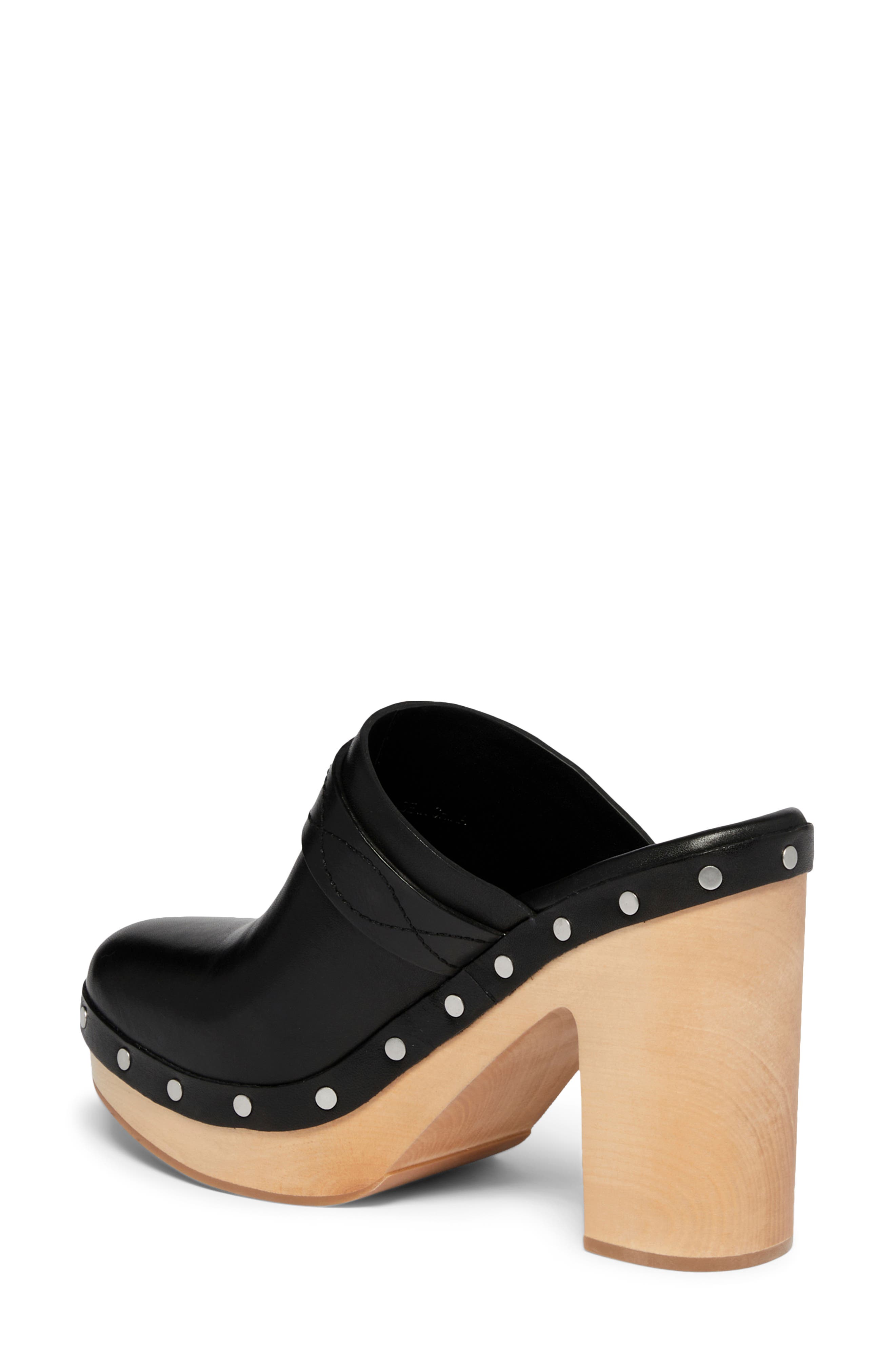 PAIGE Anna Clog, Alternate, color, Black