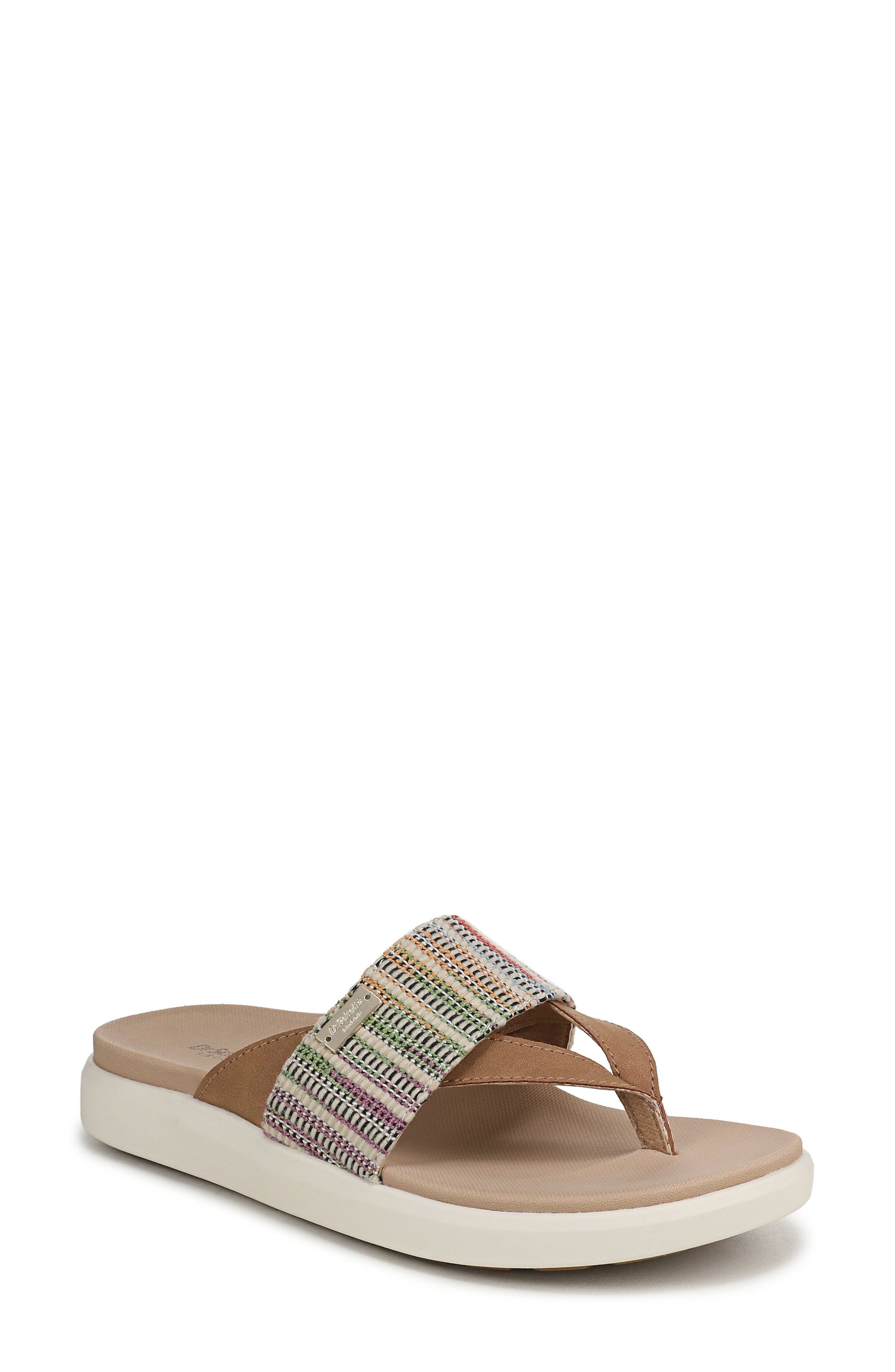 Dr. Scholl's All Day Flip Flop, Main, color, Honey Brown