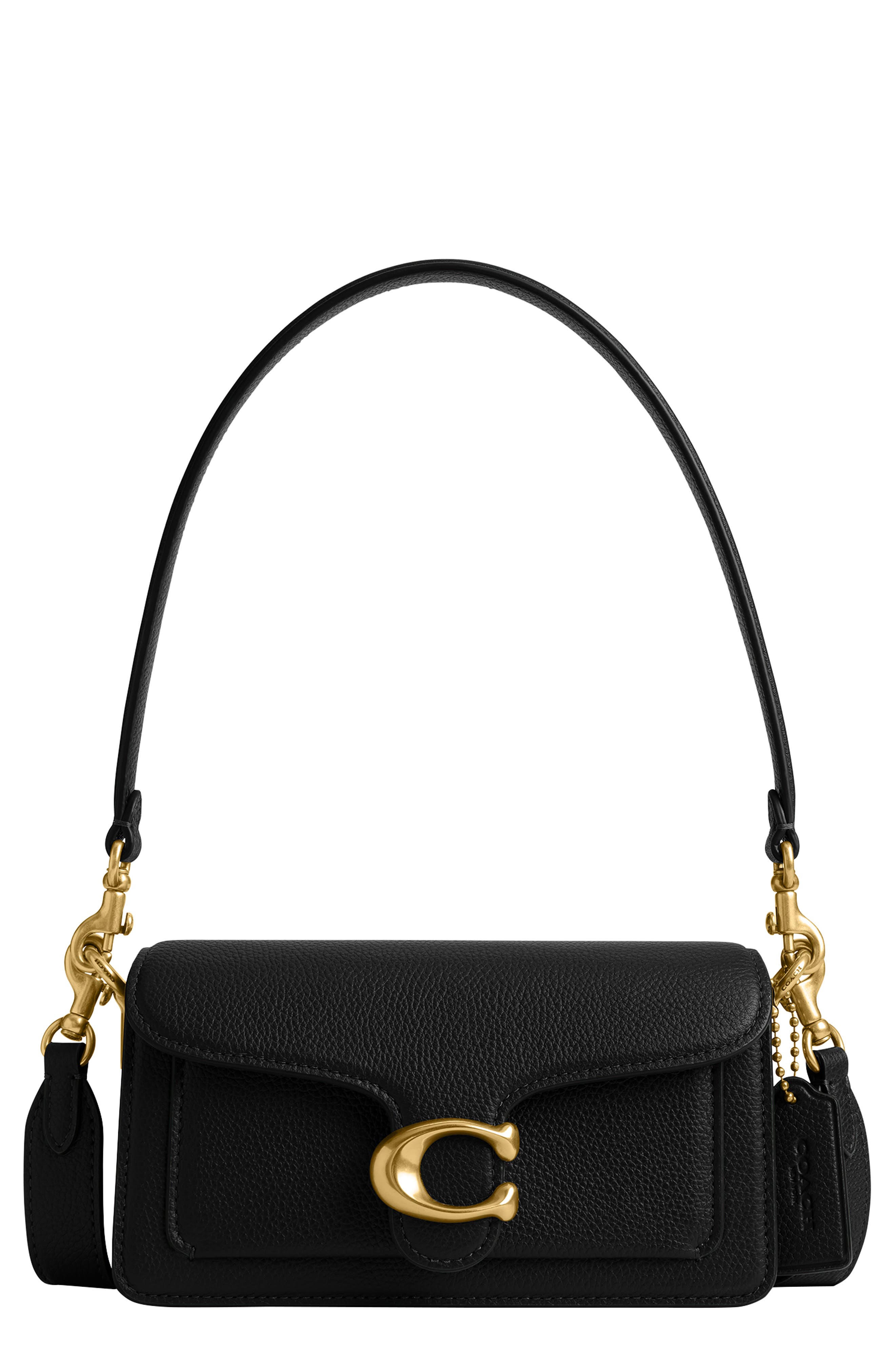 COACH Tabby 20 Shoulder Bag, Main, color, Black