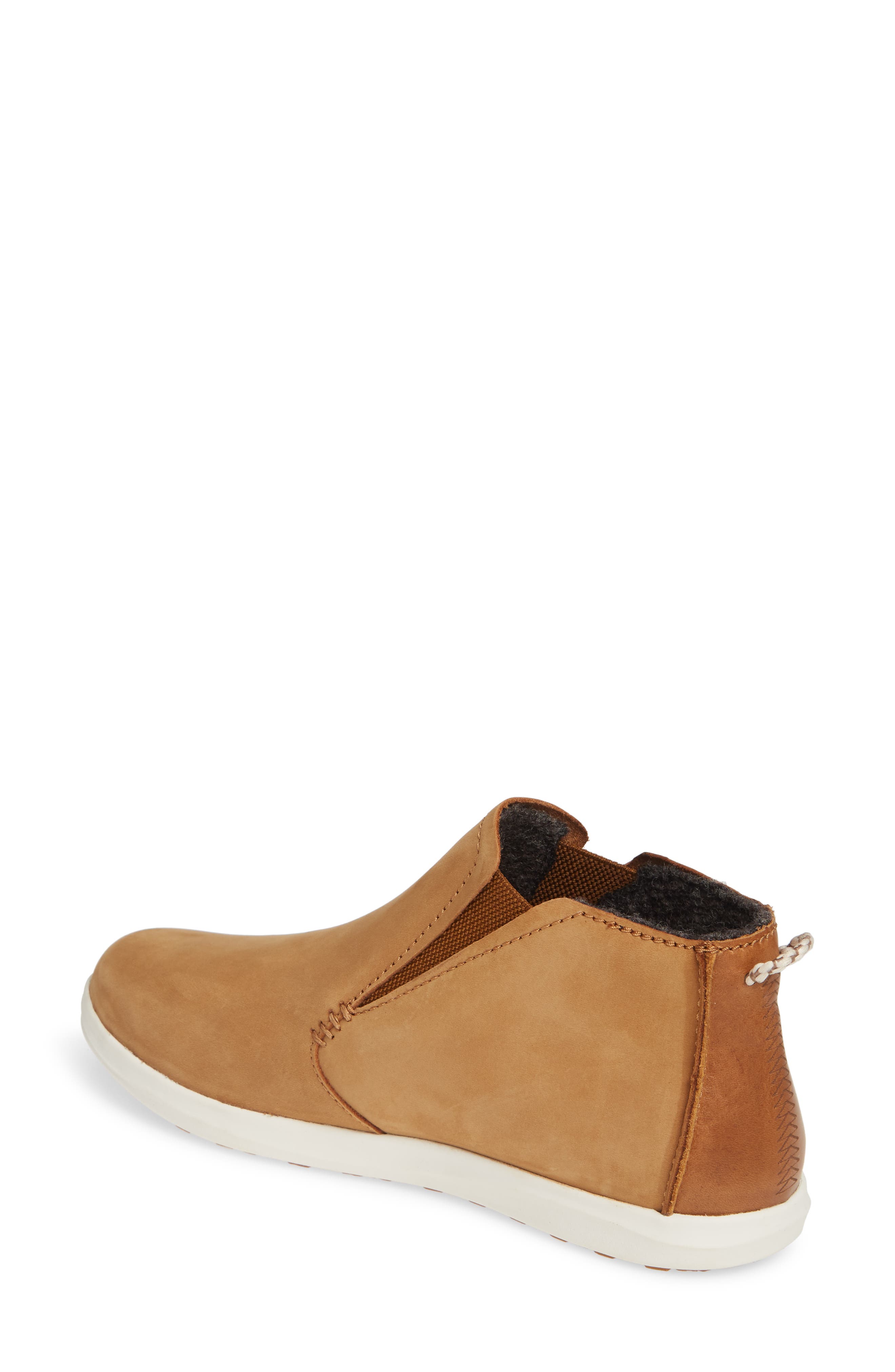 Hawai'iloa Manu Hope Waterproof Sneaker Boot, Alternate, color, FOX LEATHER