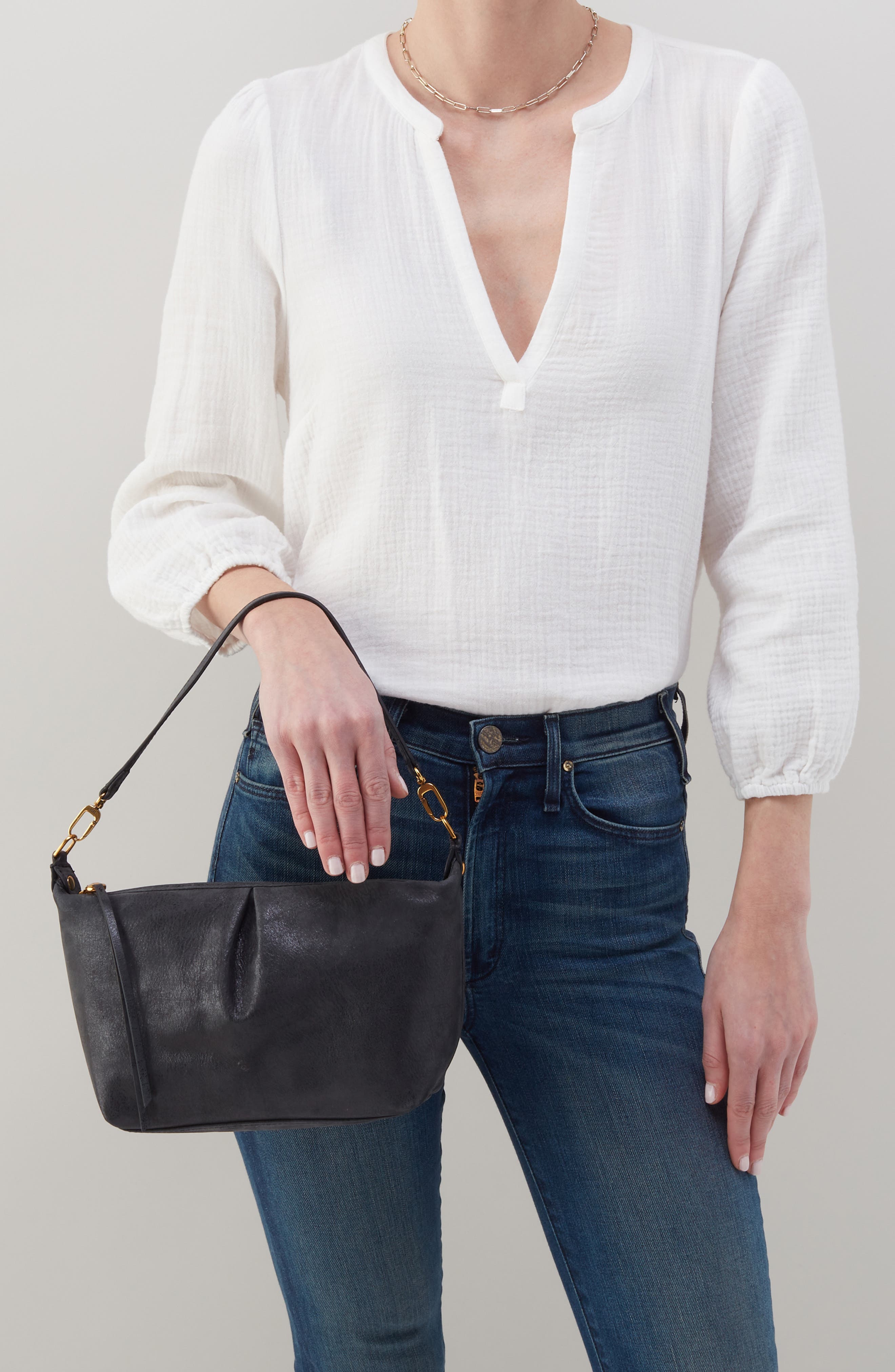 HOBO Kirby Leather Crossbody Bag, Alternate, color, 