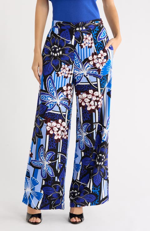 Jabi Elena Floral Wide Leg Pants