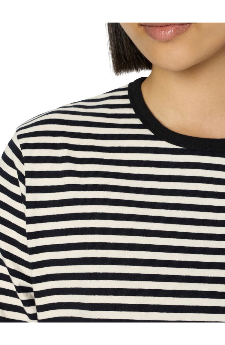 GERARD DAREL Hulia Long Sleeve Crew Neck Top, Alternate, color, Ecru