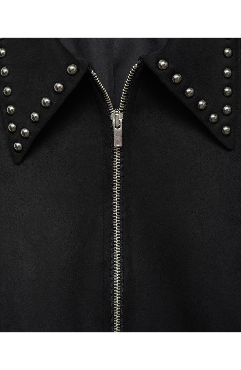 MANGO Studded Jacket, Alternate, color, 