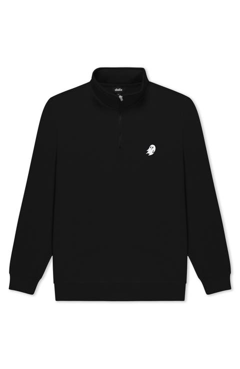 Womens Heartly Ghost Quarter Zip Pullover