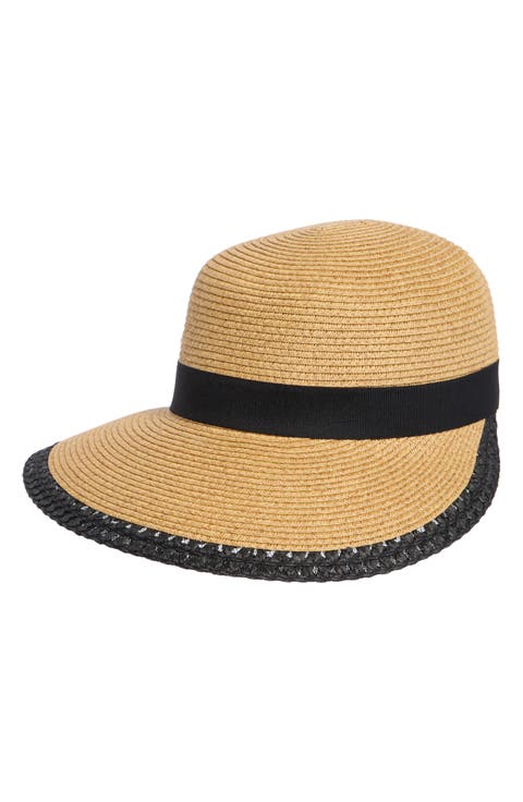 Crochet Trim Floppy Hat