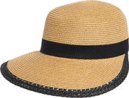 Nine West Crochet Trim Floppy Hat