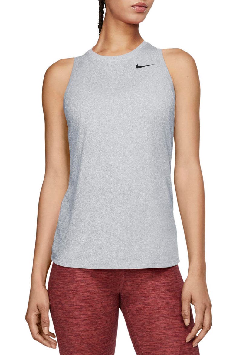 Dri-FIT Training Tank, Main, color, ASHEN SLATE/ PURE/BLACK