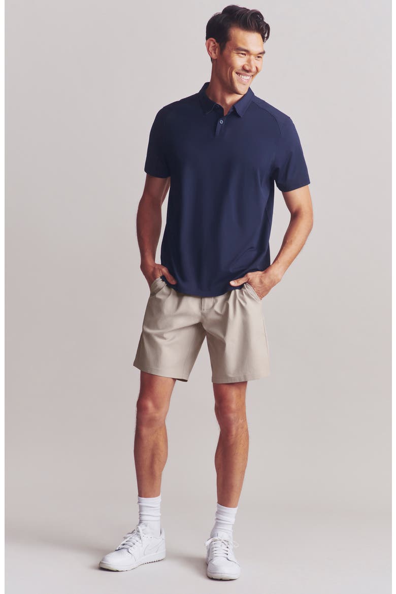 Momentum Water Repellent 9-Inch Golf Shorts, Alternate, color, STONE