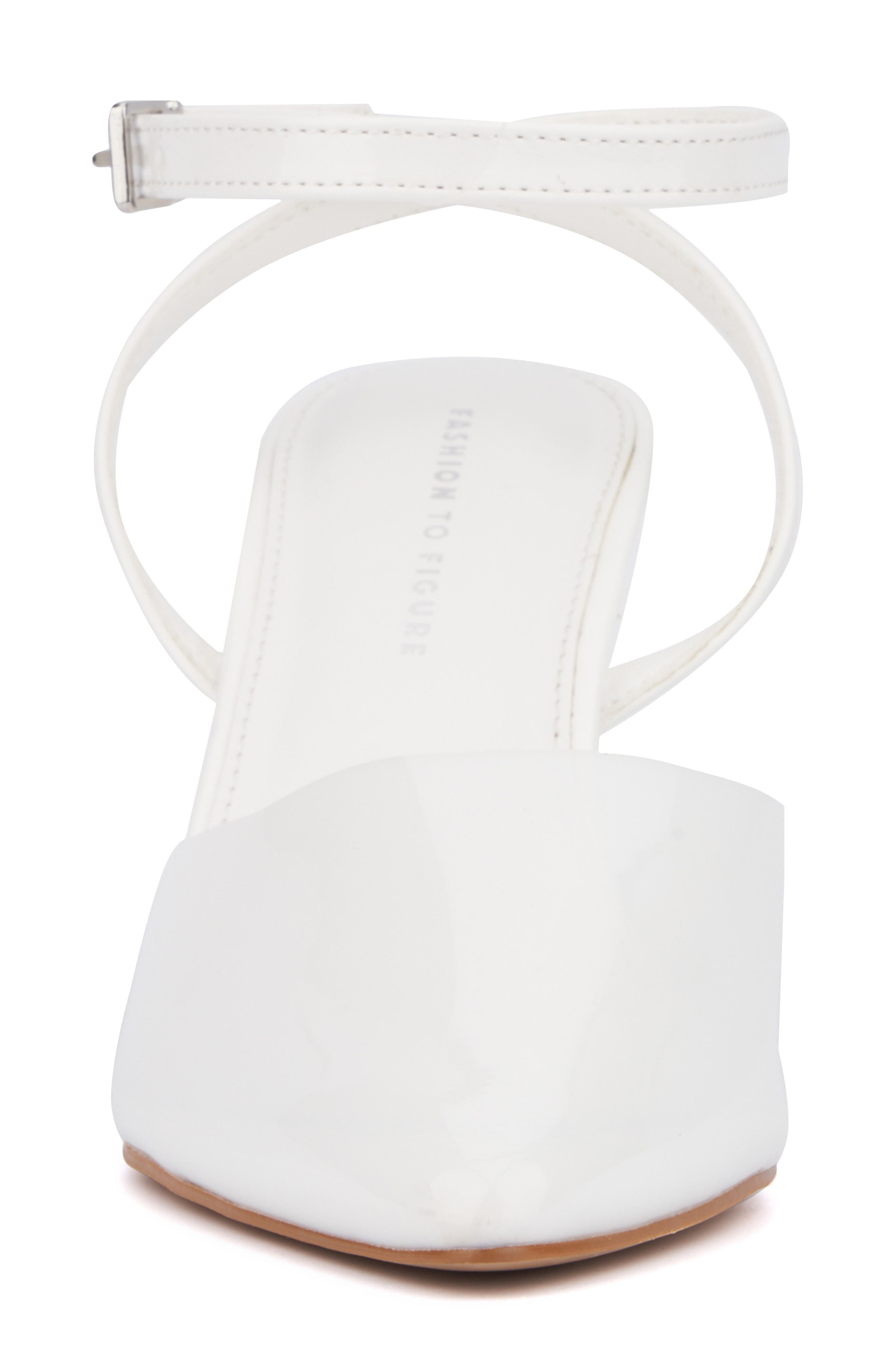 Fashion to Figure Jacki Ankle Strap Pump - Wide Width, Alternate, color, 