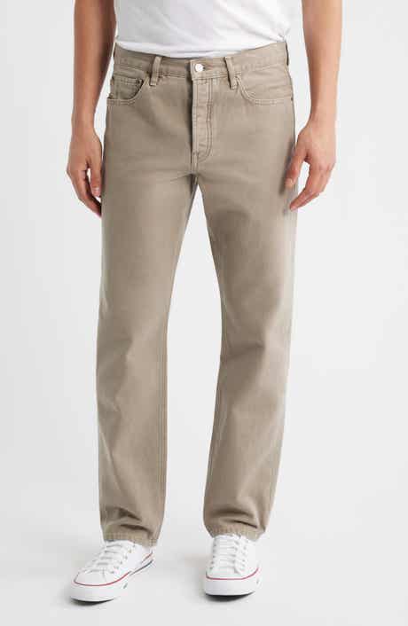 FRAME The Straight Leg Canvas Jeans