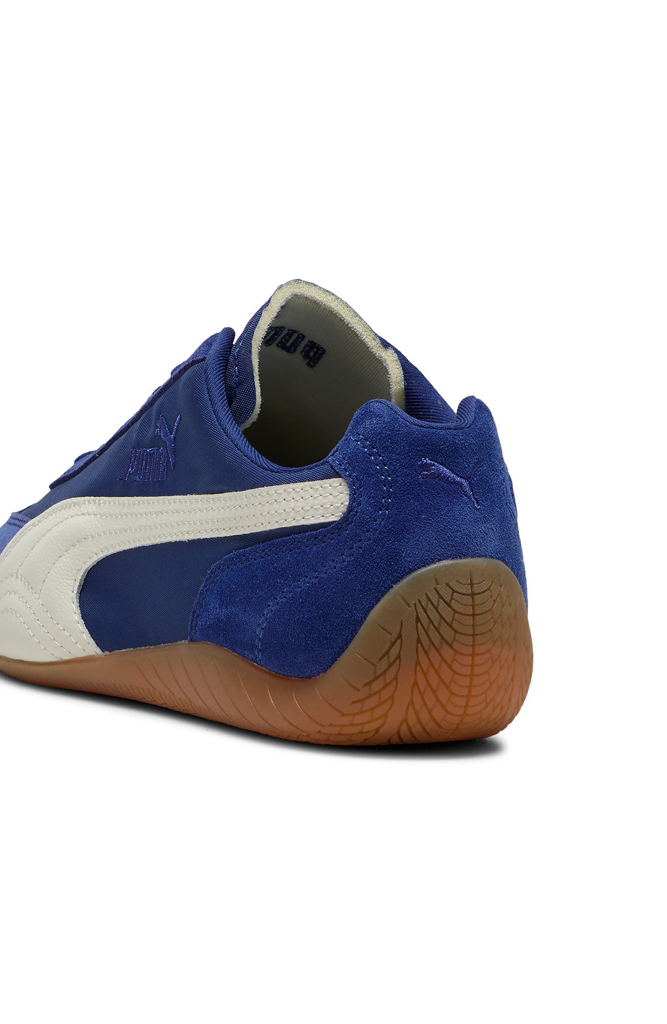 PUMA Speedcat Nylon Sneaker, Alternate, color, Blue Jewel/ Puma White