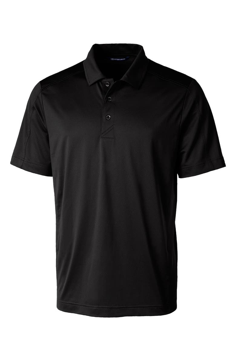 Cutter & Buck Prospect Textured Stretch Polo, Alternate, color, Black