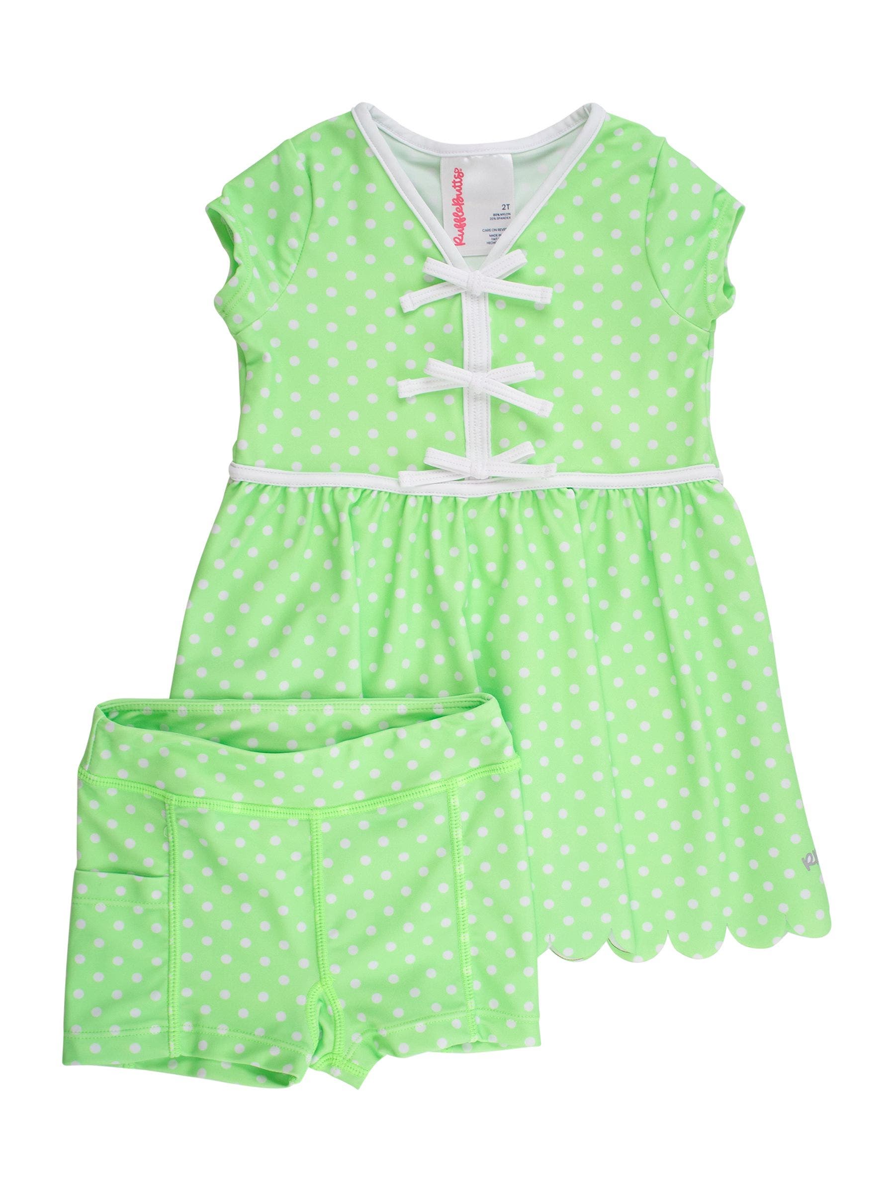 selected Neon Honeydew Polka Dot