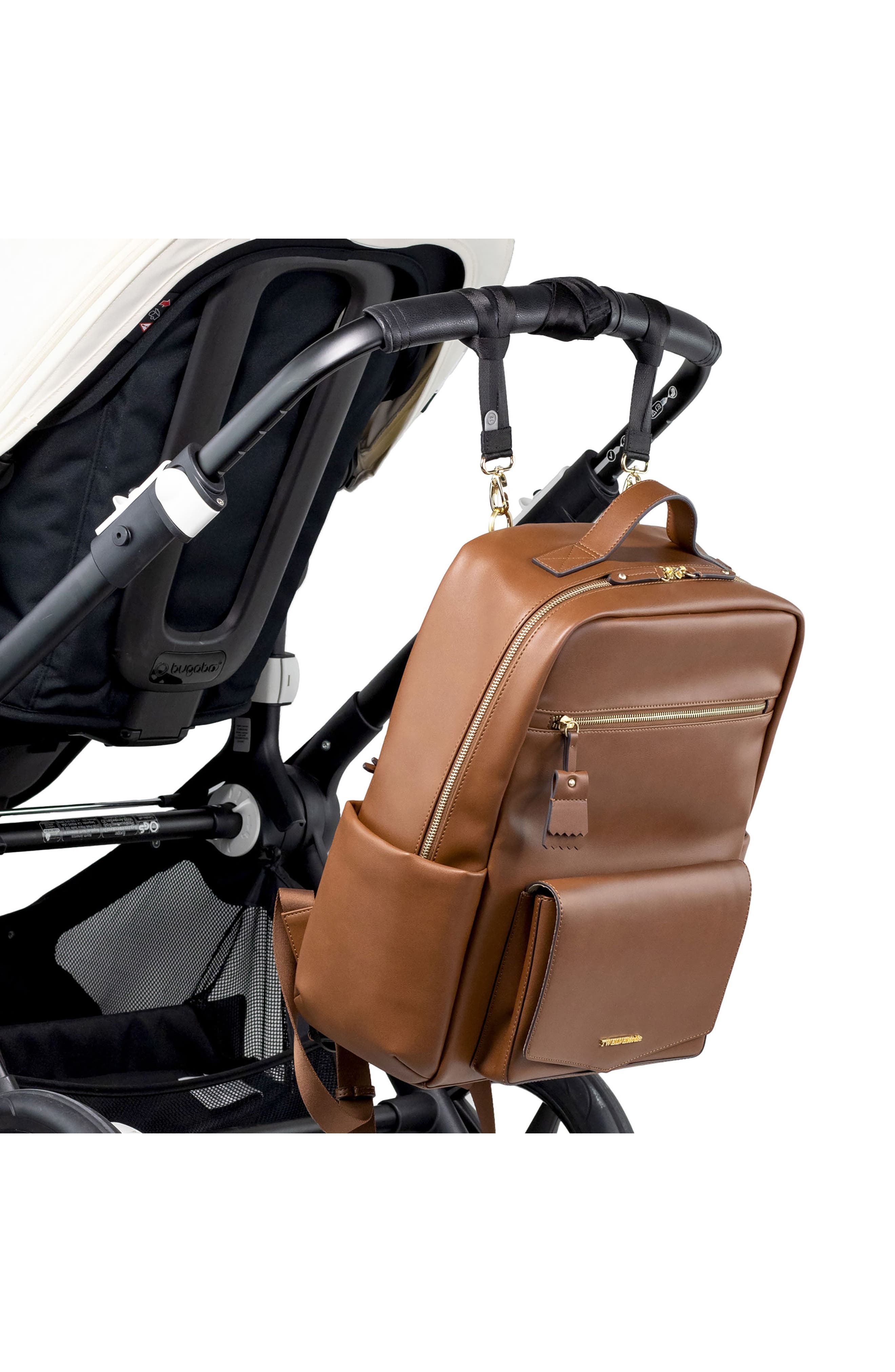 Peekaboo Diaper Backpack, Alternate, color, TOFFEE