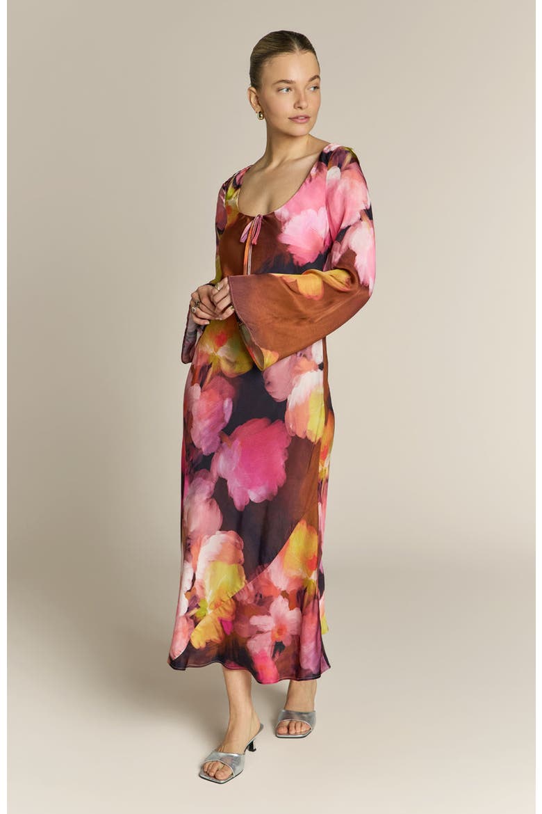 Ashton Long Sleeve Dress, Alternate, color, Floral Print