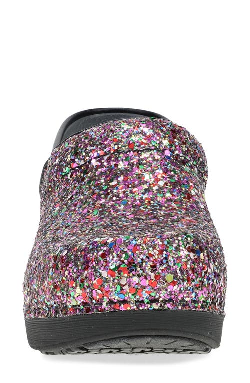 Dansko Xp 2.0 Glitter Clog In Multi
