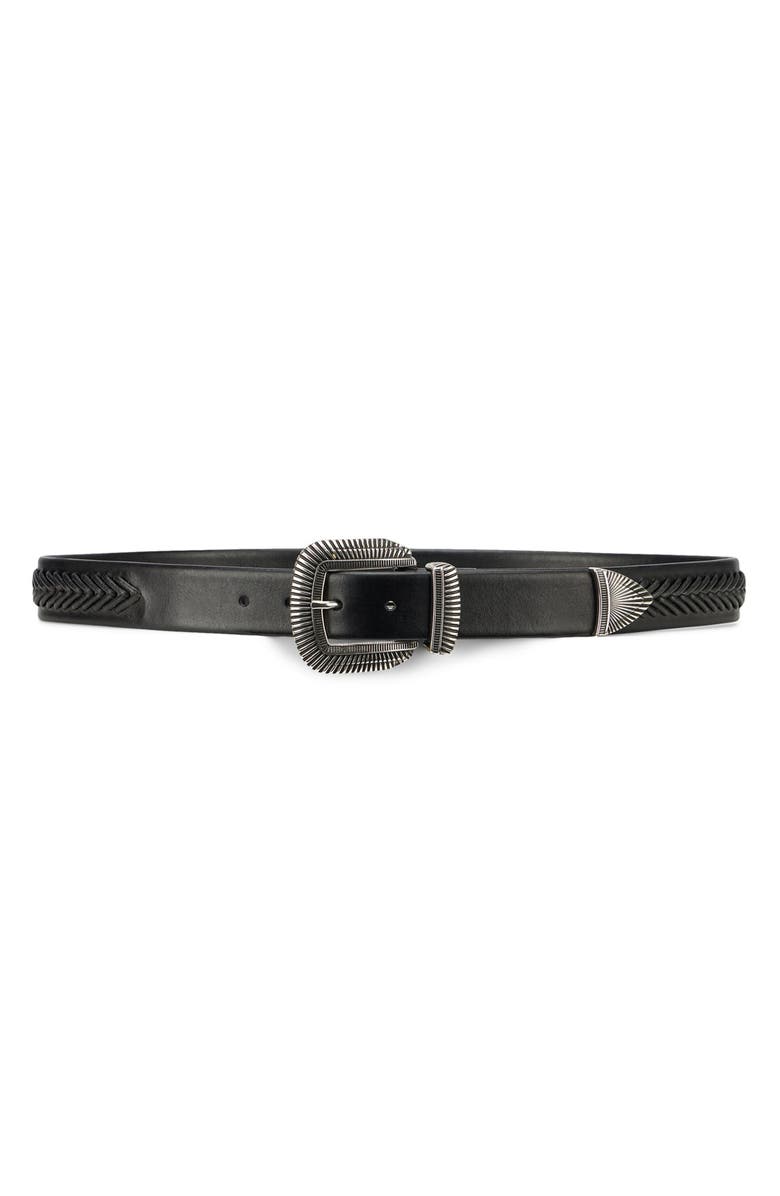 Fortela Clayton Belt, Alternate, color, Black