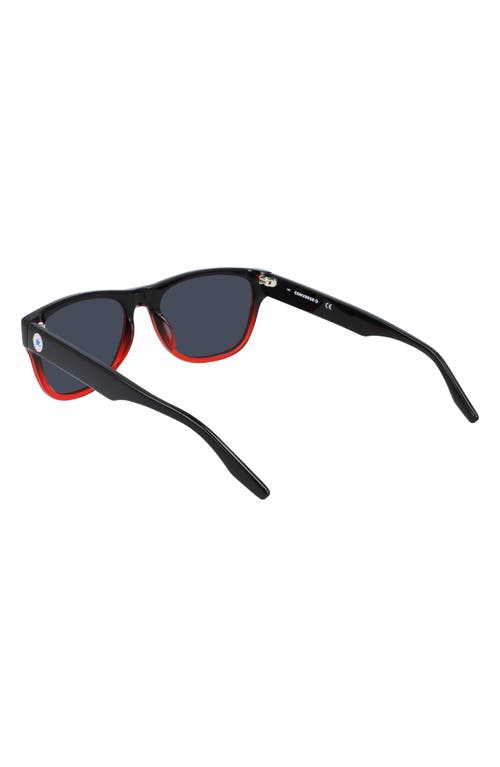 CONVERSE CONVERSE ALL STAR® 57MM RECTANGLE SUNGLASSES
