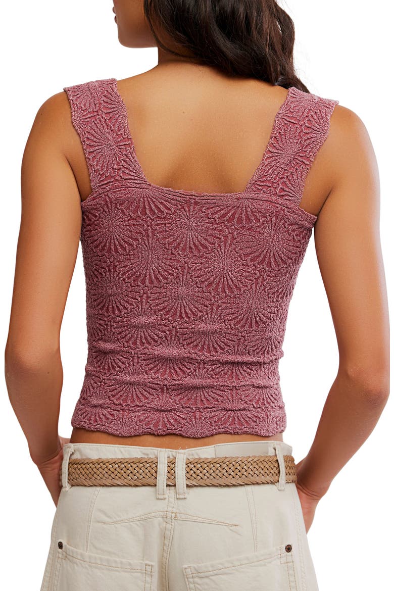 Love Letter Floral Knit Camisole, Alternate, color, DREAMY MULBERRY